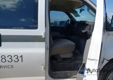 2016 Chevrolet Express 2500 Work Van из США, поврежденный, VIN 1GCWGAFF4G1288830